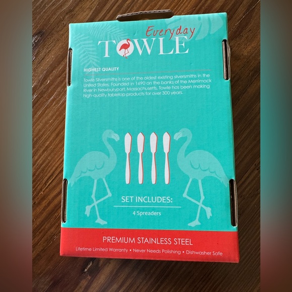Set of Towle Everyday Spreaders - New in box - Picture 5 of 7